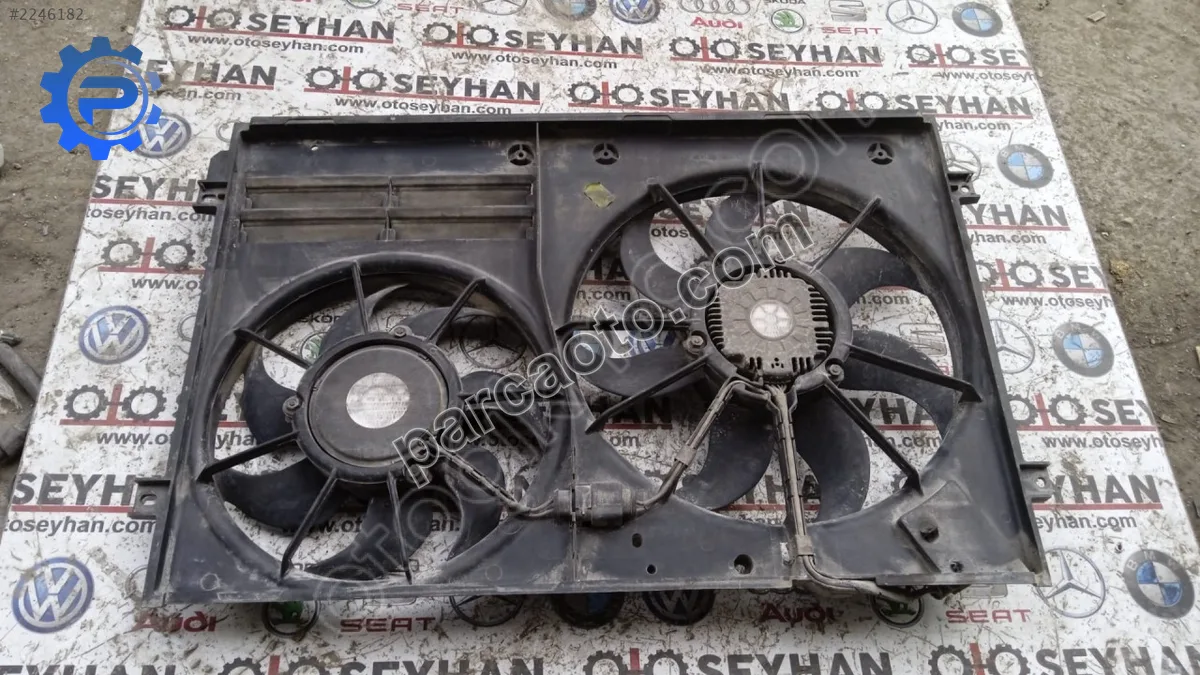 Passat B6 2.0 tdi bkp motor fan seti