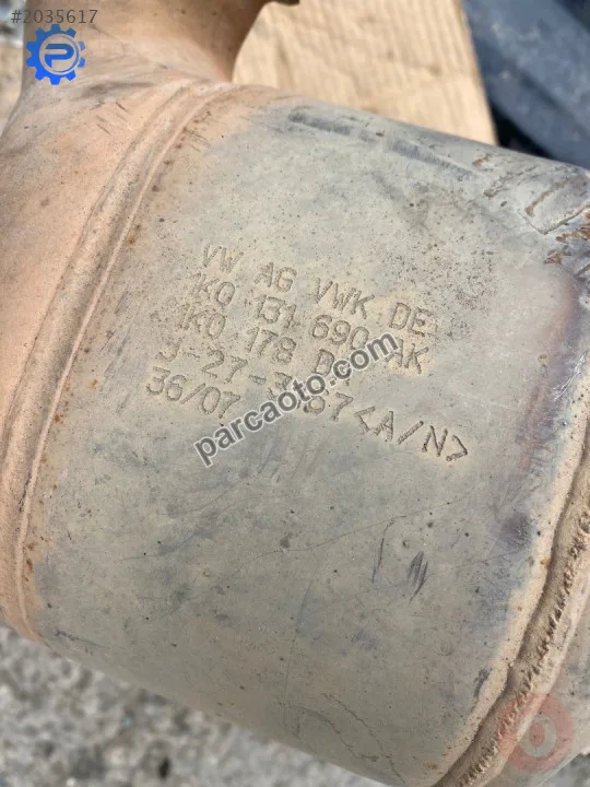 1K0131690AK caddy 2008 1.9 BJB katalizör katalitik konvertör