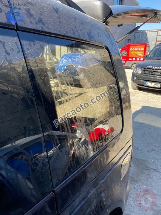 volkswagen caddy 2008 sol arka sabit cam
