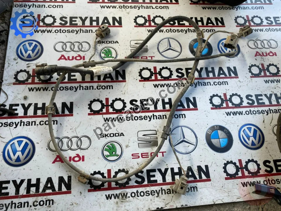 1K5971104 vw jetta 2008 arka tampon park sensörü tesisatı