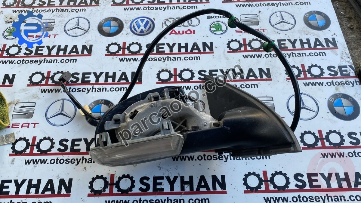 volkswagen jetta golf 5 sağ ayna 6 pin kablolu