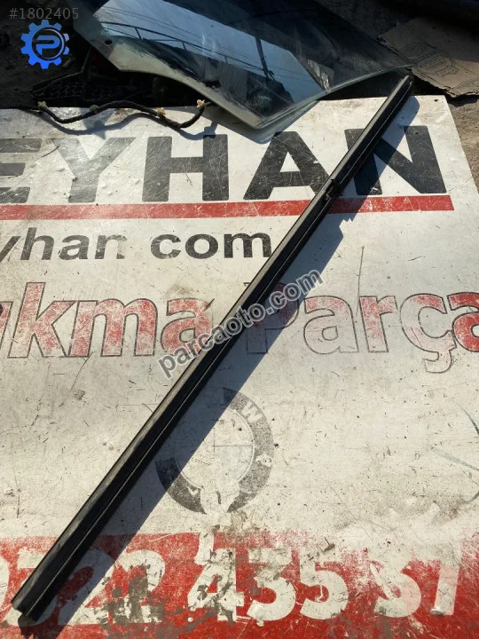 skoda fabia 2001-08 sol arka kapı iç cam sıyırıcı fitil