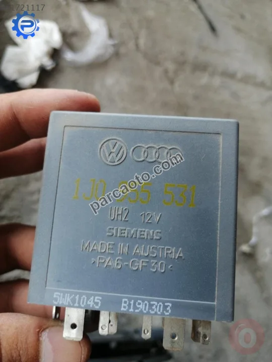 1J0955531 volkswagen bora silecek rölesi 192 nolu röle