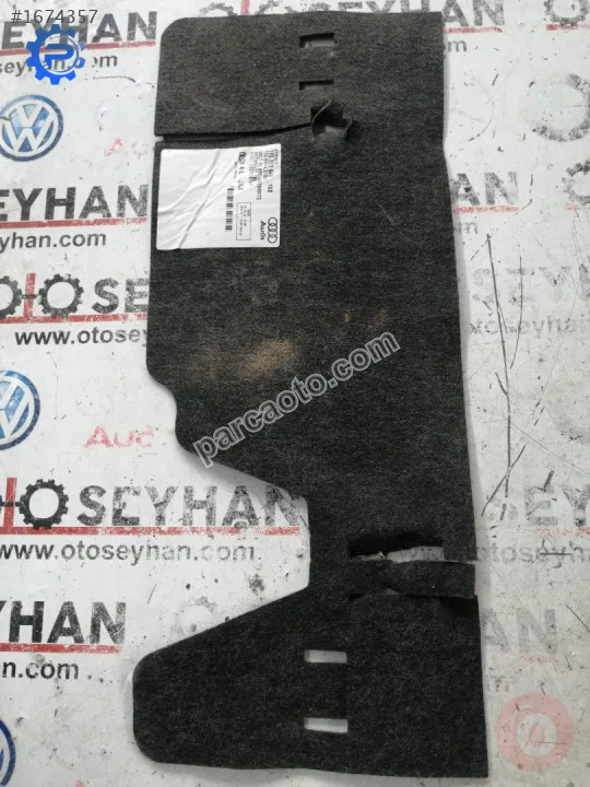 1K6863946 audi a3 2010 arka koltuk alt halısı