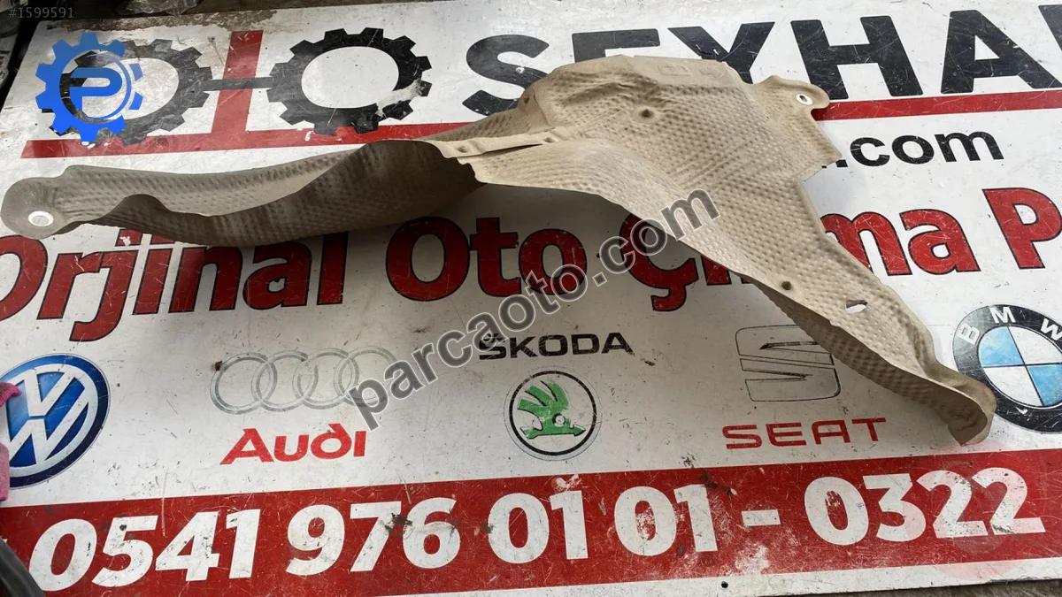 toyota corolla 2008 egzoz ısı kalkanı