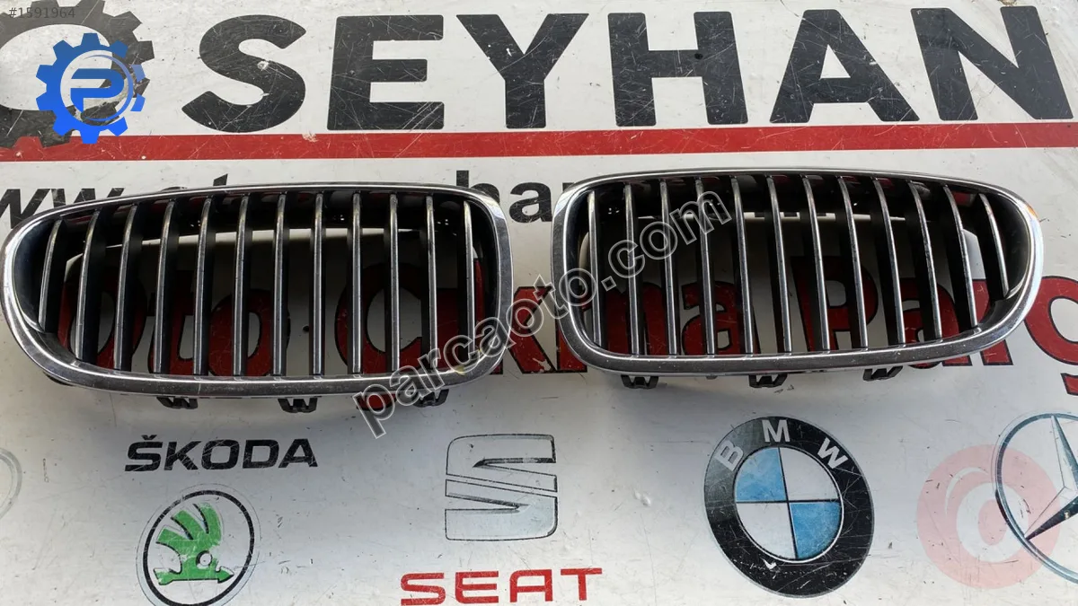 bmw F10 F11 ön tampon ızgarası panjur böbrek sağ sol