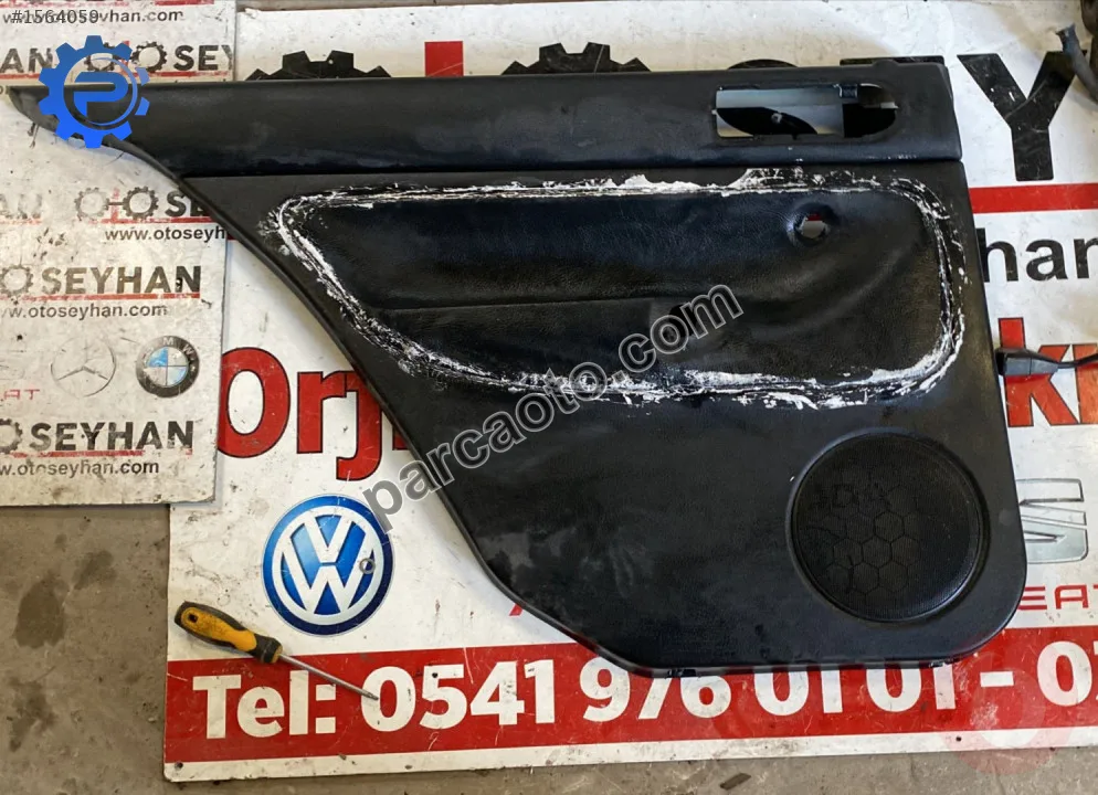 volkswagen passat b5 sol arka kapı kartonu