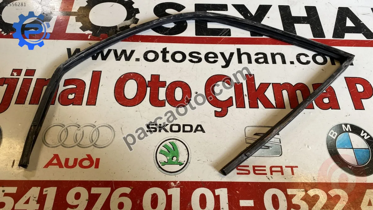 volkswagen polo classic sol ön kapı cam çerçeve fitili