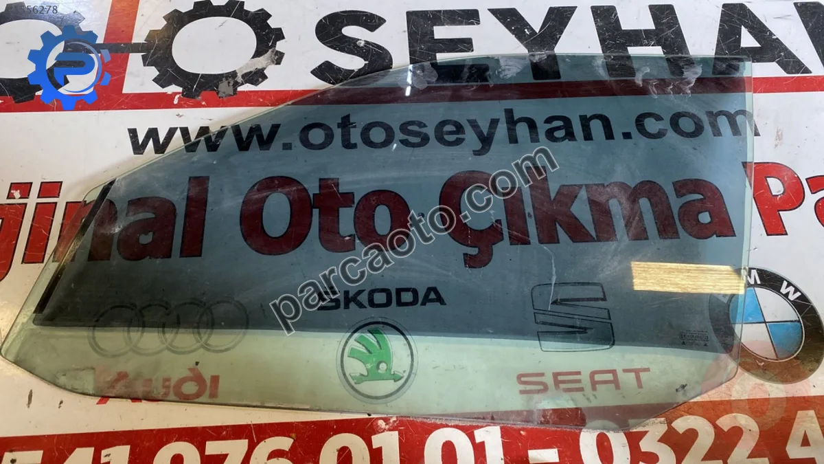volkswagen polo classic sol ön kapı cam