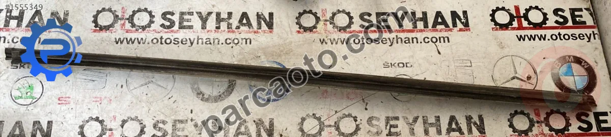volkswagen caddy 2001 sol ön kapı dış cam sıyırıcı fitil