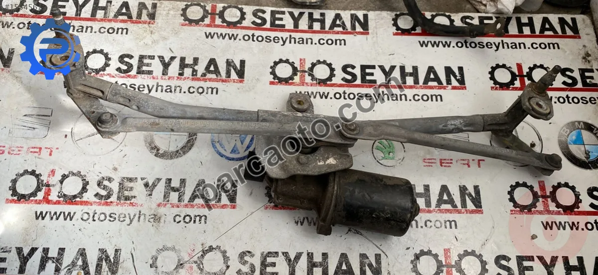 1J1955113B vw golf 4 bora ön silecek motoru mekanizması