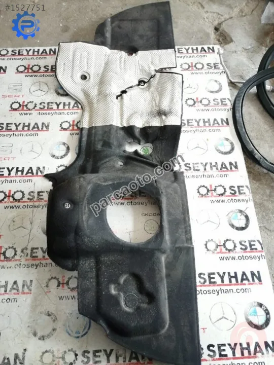 2Q1863353D skoda scala 2020 motor arka ısı ses yalıtım keçe