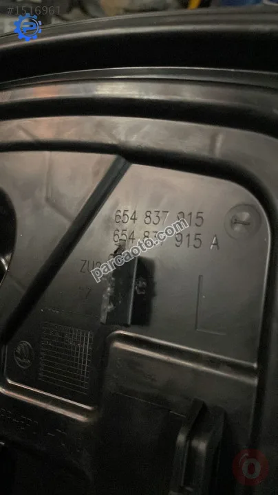 654837915 skoda scala 2020 sol ön kapı iç panel kapağı