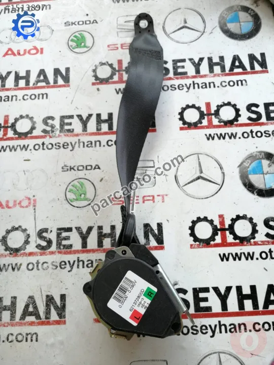 5JH857447B seat toledo 2012-19 sol arka emniyet kemeri