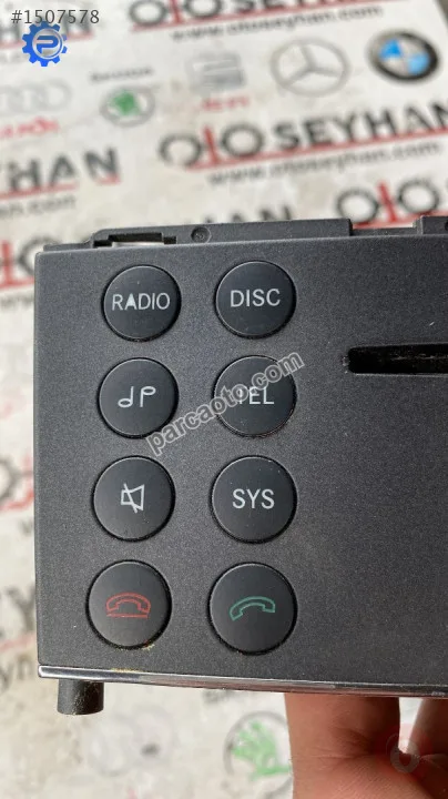 mercedes C180 W204 göğüs telefon radyo teyp tuş takımı