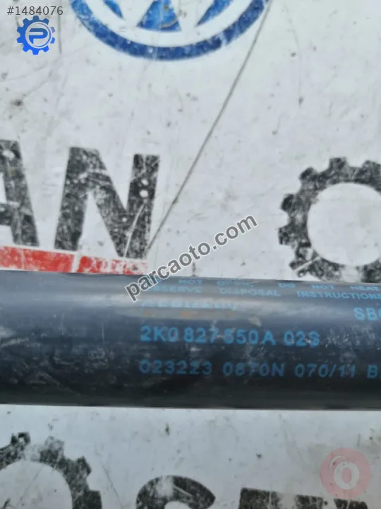 2K0827550A vw caddy bağaj amortisörü sağ