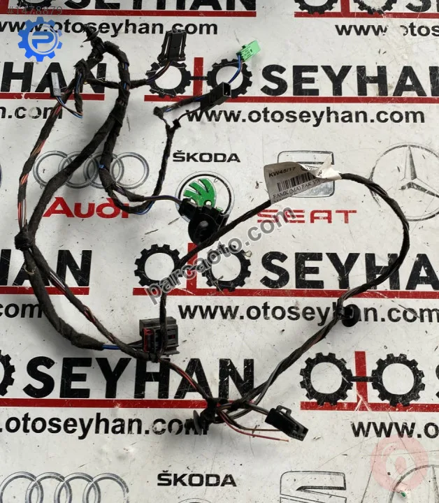 3G0971690 vw passat b8 2018 sağ arka kapı kartonu tesisatı