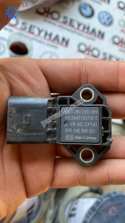 04E906051 volkswagen audi seat skoda turbo basınç sensörü