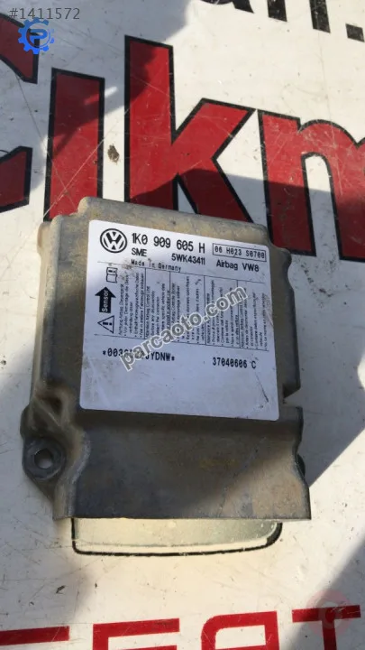 1K0909605H skoda octavia 2005 airbag beyni
