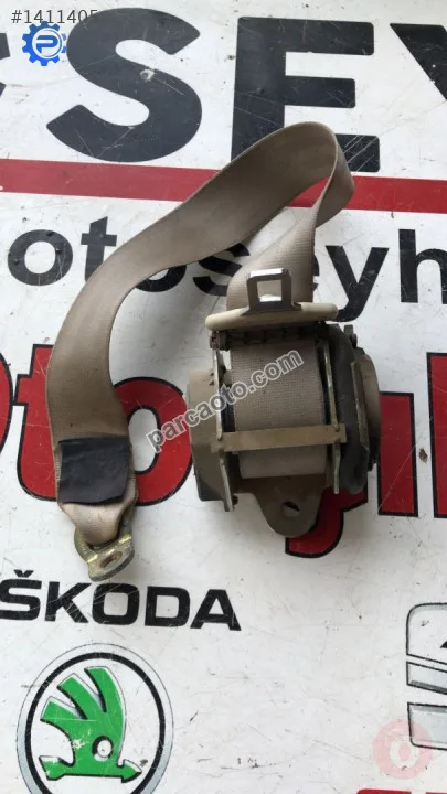 1Z0857447 skoda octavia 2005 sol arka emanet kemeri fişekli
