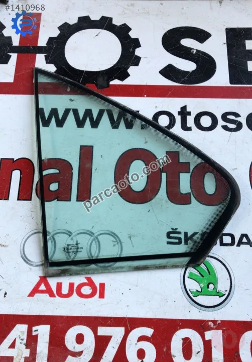 bmw 5.20 E34 sol arka kapı kelebek cam