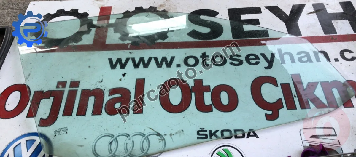 volkswagen polo classic sağ ön kapı cam