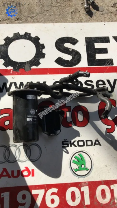 5Q0127400F audi a3 2019 1.6 tdi yakıt filtre gövdesi ve boru 5Q0127400F audi a3 2019 1.6 tdi yakıt filtre gövdesi ve boru