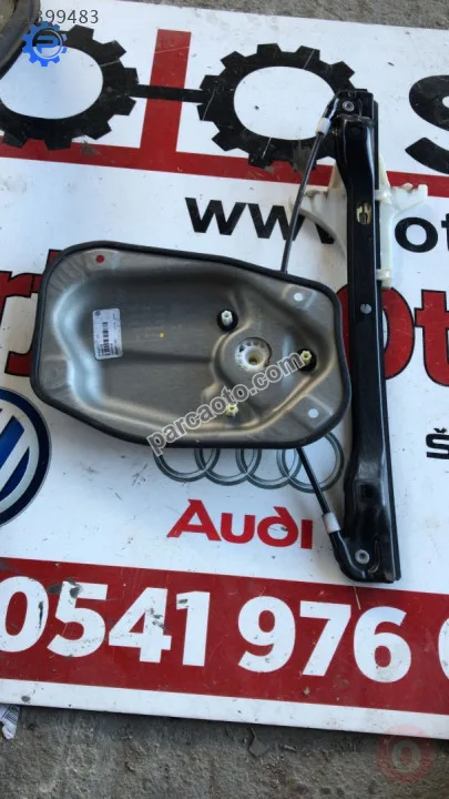 1K4839402E 1K0959704K jetta golf 5 sağ arka kapı cam krikosu