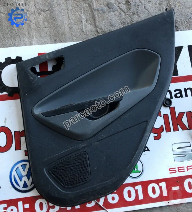 ford fiesta 2011 titanium sağ arka kapı kartonu
