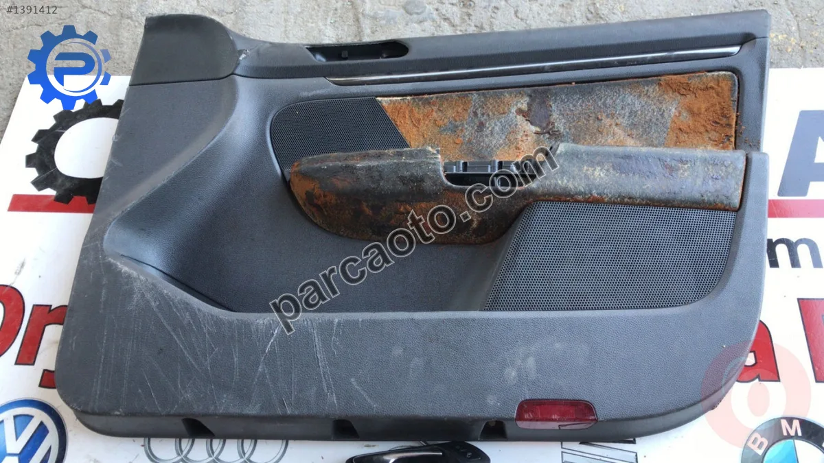 vw jetta 2009 sağdan direksiyon sağ ön kapı kartonu