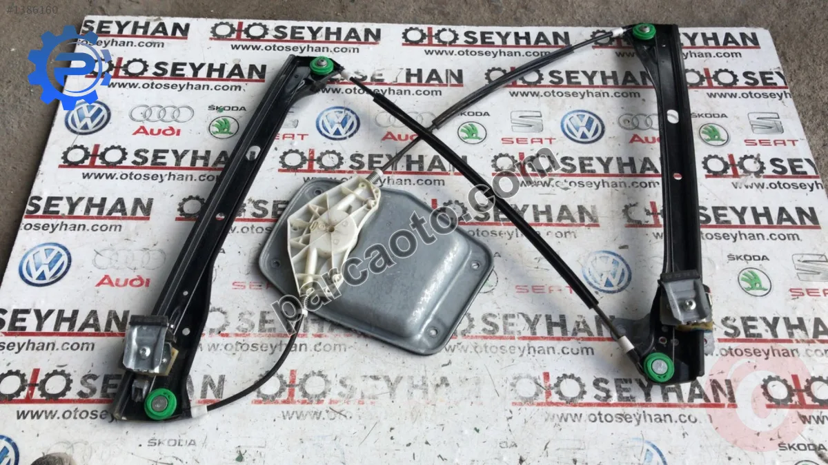 1K5837461B vw jetta sol ön kapı cam krikosu