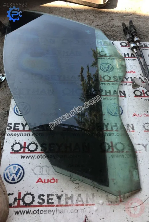 bmw 5 serisi e60 sol ön kapı cam
