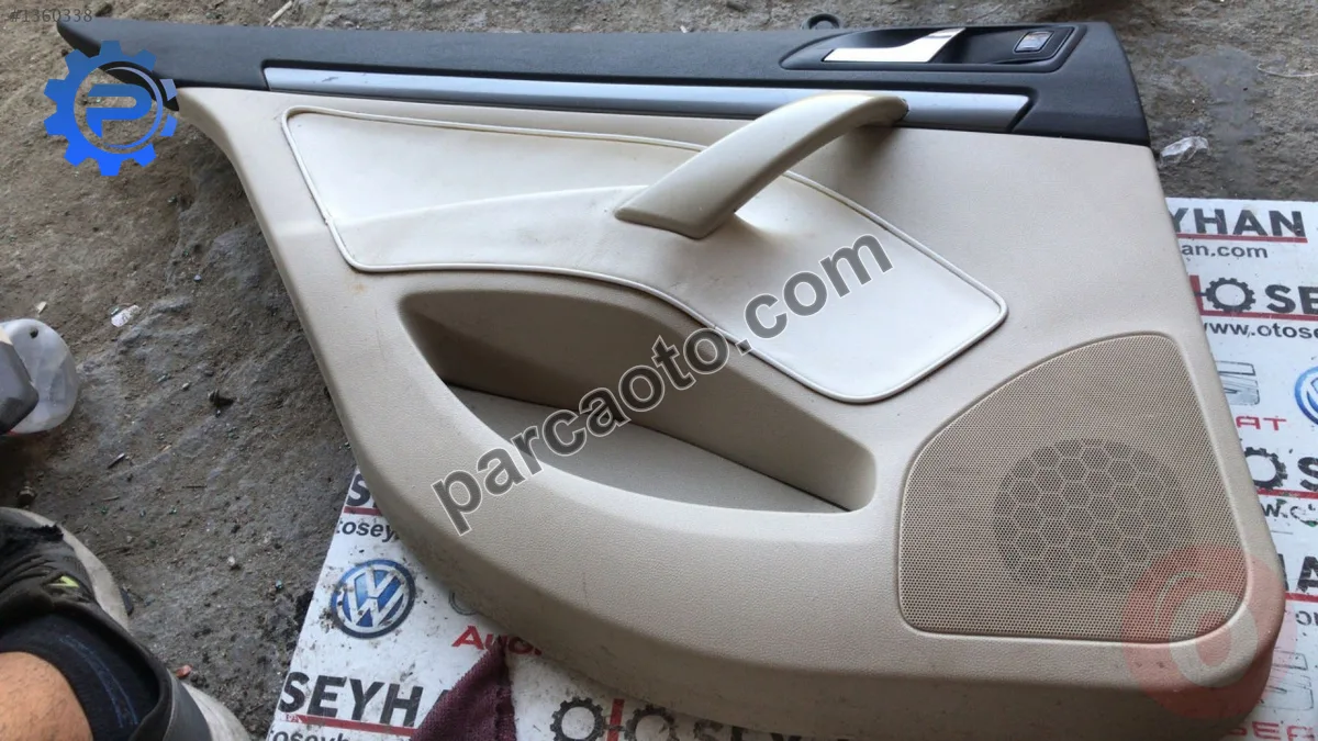 skoda octavia 2005 sol arka kapı kartonu