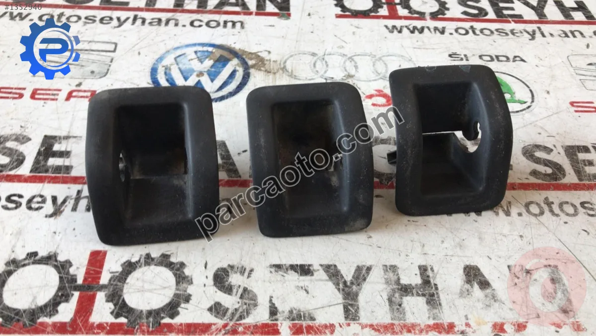 1K0887233E vw jetta 2009 arka koltuk isofix kaplaması