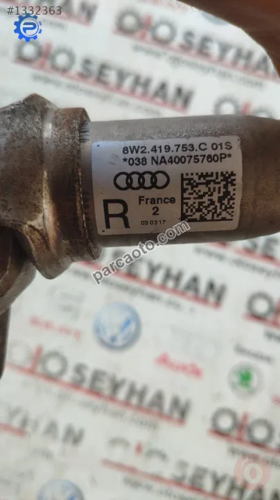 8W2419753C audi a4 a5 sağ direksiyon mafsalı