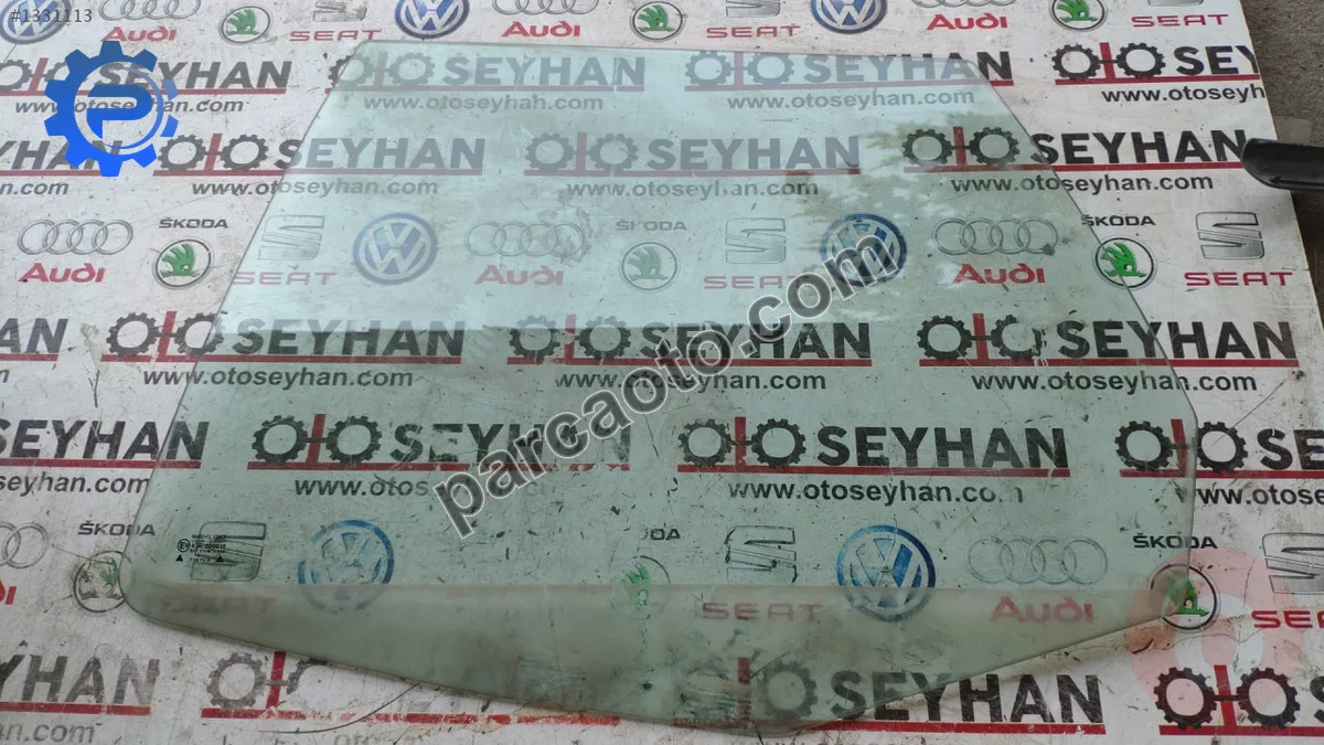 vw polo classic sol arka kapı cam