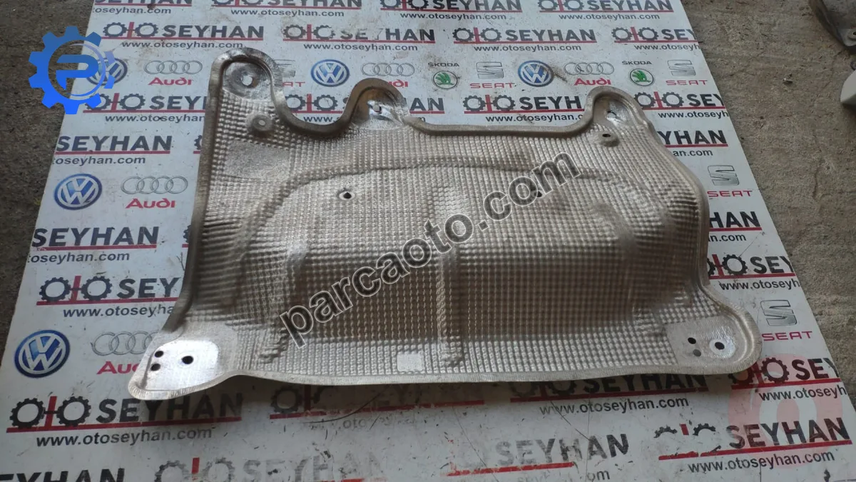 5Q0825611 seat leon 2017-20 arka bagaj altı egzoz ısı kalkan