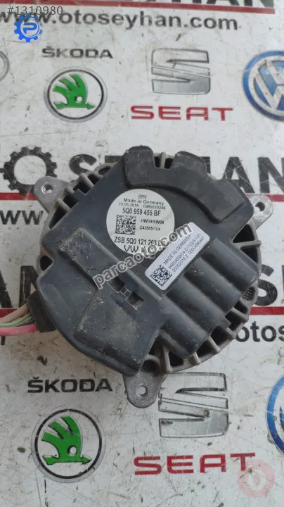 5Q0121203DA vw tiguan 2017 fan motoru pervanesiz