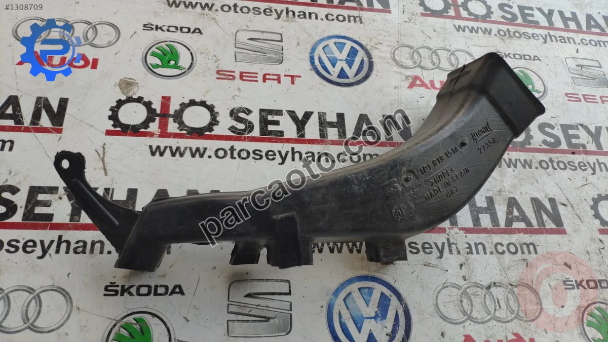 1P1819151A seat leon 2010 ön sol ayak havalandırma borusu