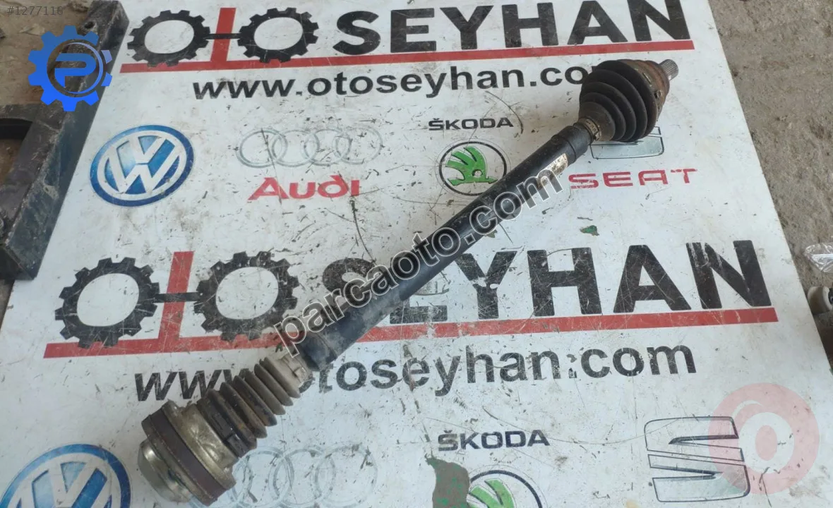 2K0407272E vw caddy 2009 1.9 BLS sağ aks