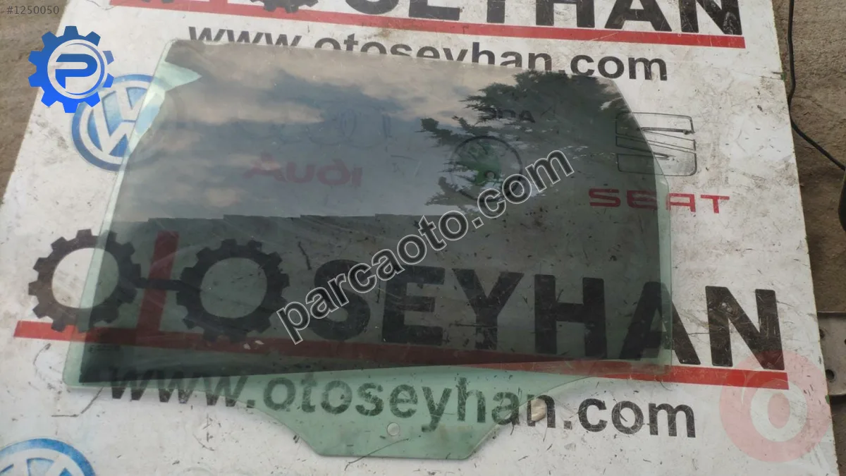 ford fiesta 2005 arka sol kapı cam