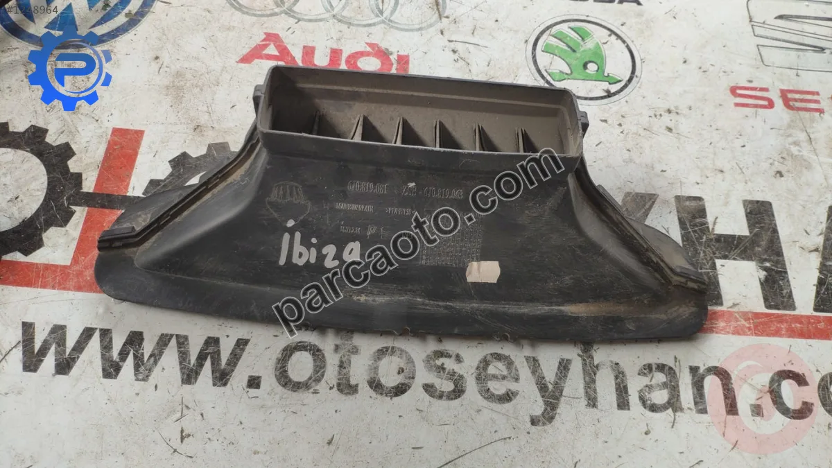 6J0819063 seat ibiza 2017 kalorifer göğüs havalandırma kanal