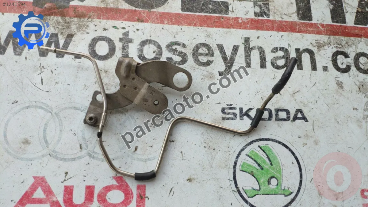 vw caddy 1.6 tdi cay egr soğutucu su borusu
