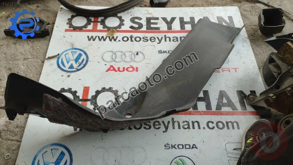 9645426577 peugeot 407 arka sağ koltuk yan direk kaplaması