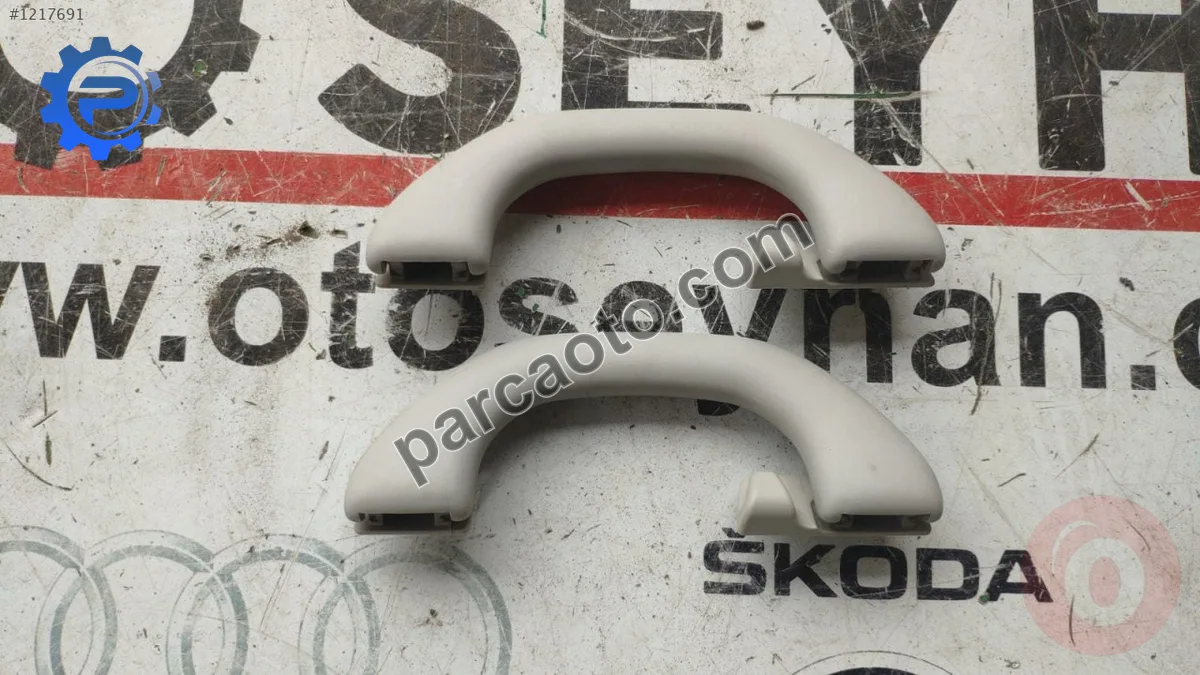 6L0857607 seat ibiza leon cordoba arka tavan tutamakları