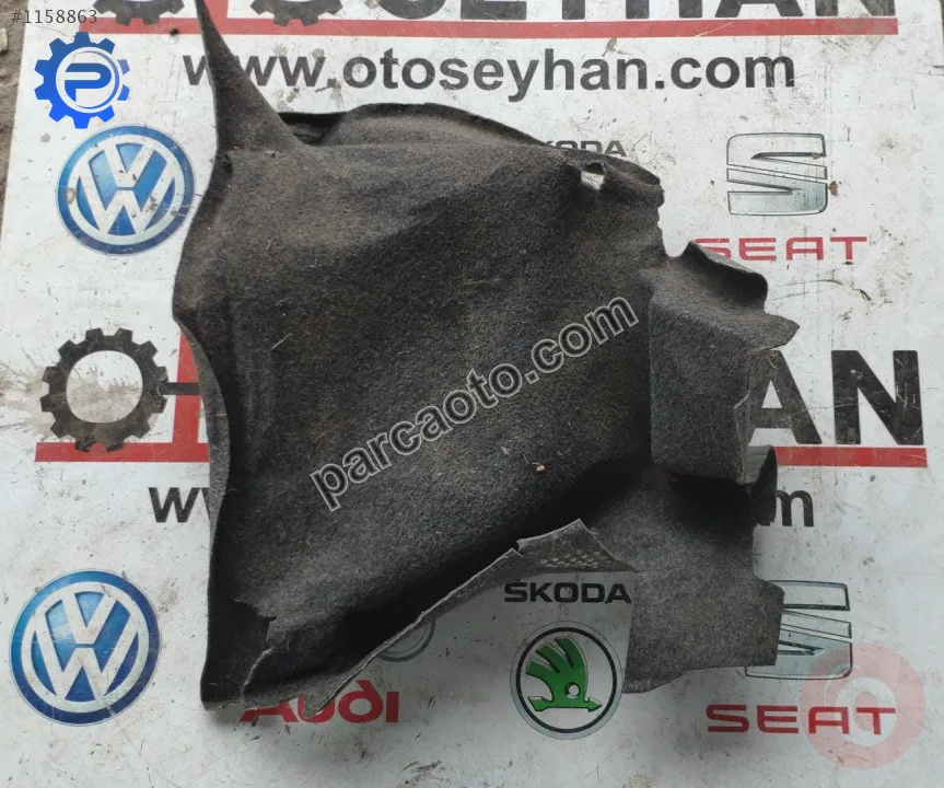 6Q6867428 vw polo 2004 sağ bagaj halısı
