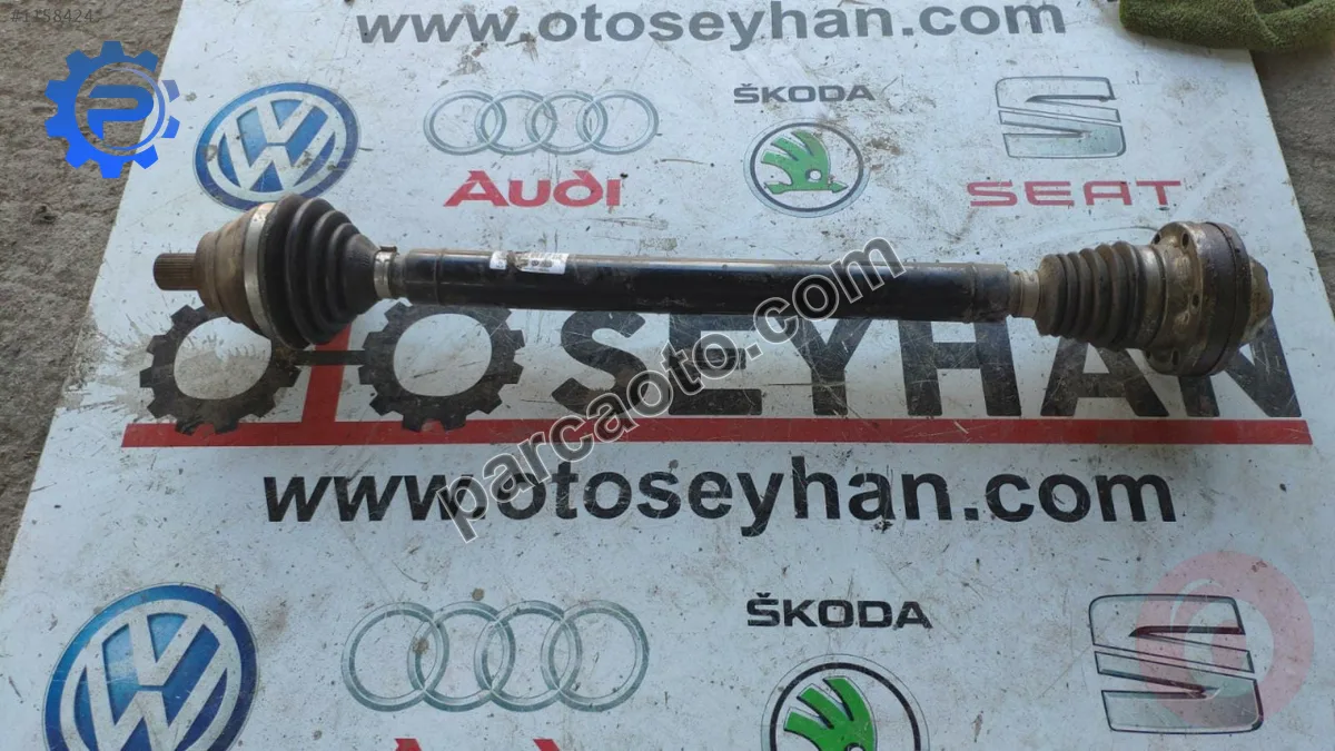 1K0407272 volkswagen caddy 1.6 otomatik sağ aks