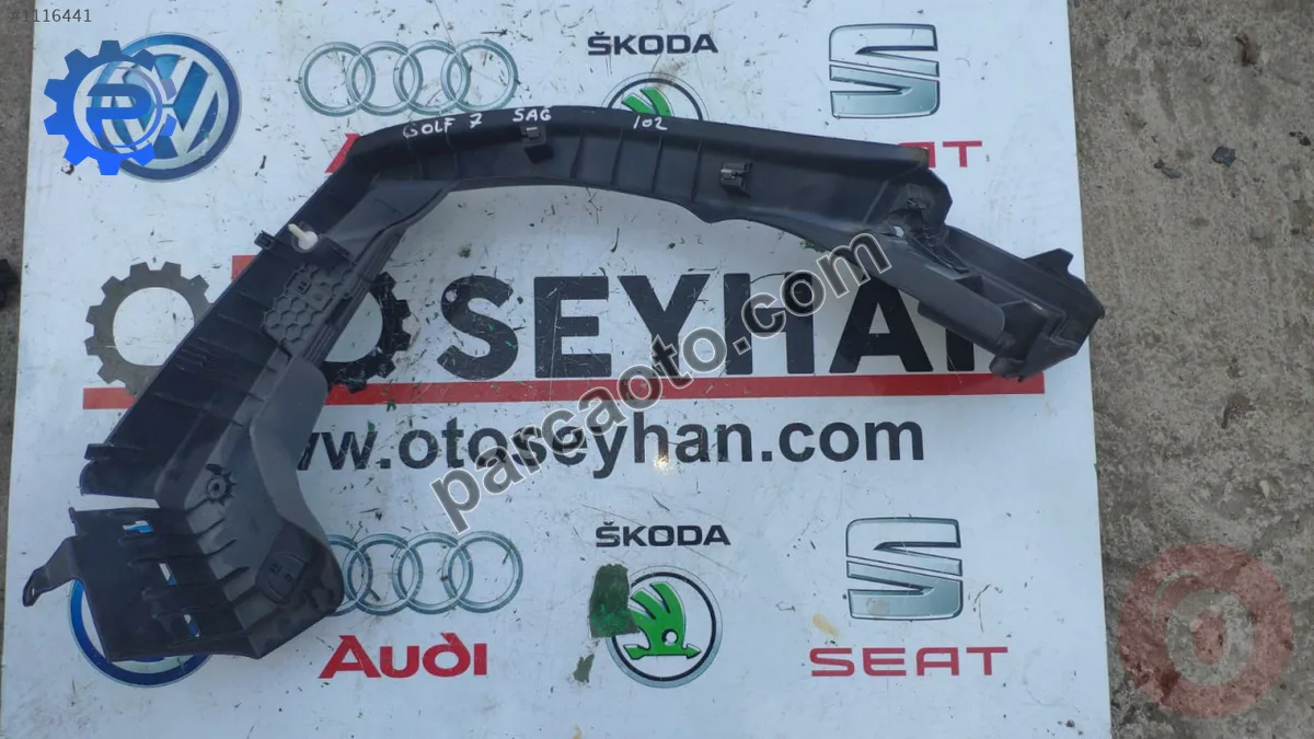 5G6867761 volkswagen golf 7sol bagaj raf kaplaması