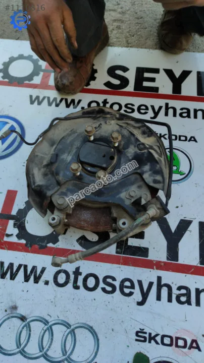 nissan qashqai arka sağ taşıyıcı ve disk