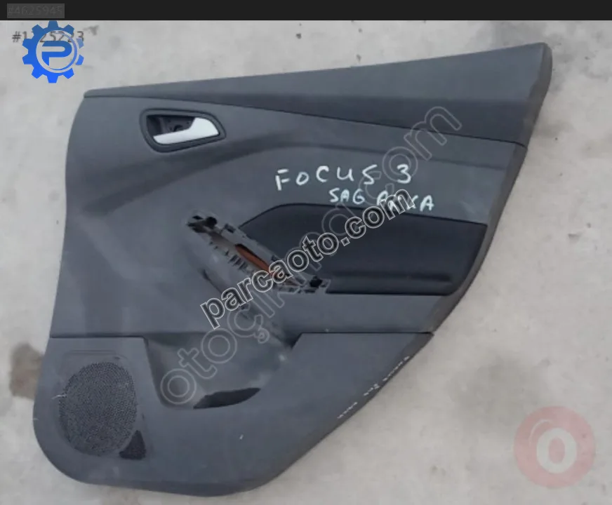 Ford focus 2012-2018 kapı döşemesi sağ arka